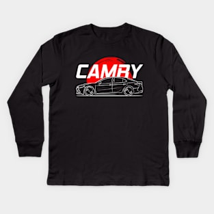 Sport Sedan Racing Camry Kids Long Sleeve T-Shirt